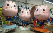 【卡通人物】闹钟宝宝玻璃钢雕塑带大家说说闹钟那些事-卡通形象人物