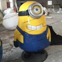 【卡通形象人物】一个因头发引起的玻璃钢小黄人雕塑风波,该怎么平息?