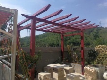 别墅小院玻璃钢廊架-随州市鼎盛工艺品有限公司