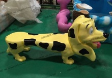 【休闲椅凳】创意玻璃钢卡通凳子系列之卡通狗凳子雕塑-休闲椅凳