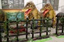 【仿真动物雕塑】按照恐龙的种类可以把玻璃钢仿真恐龙雕塑分为巨齿龙