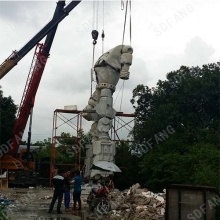 大型机器人玻璃钢雕塑展览活动道具影院商场摆件-其他机器人模型