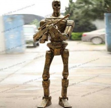 【人物雕塑】生化骷髅战士雕塑——在生活当中,有很多种艺术,每一种艺