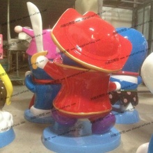 【动画影视人物】海盗造型玻璃钢哆啦a梦雕塑,帅!帅!帅!-动画影视人物