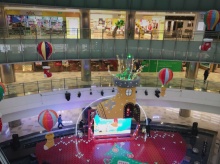 【美陈网】wow,xmas!天津鹏欣水游城开启暖心能量圣诞季 -圣诞.万圣