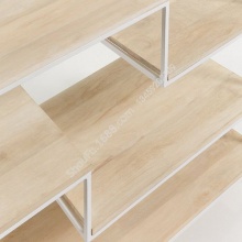 开放式简约的鞋店展示架-方形对称的铁艺置物架-书架定制