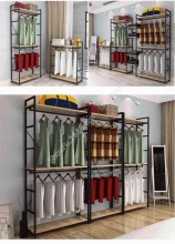 组合式展示架,商场的超高服装陈列架(附鞋子,包包展示架)