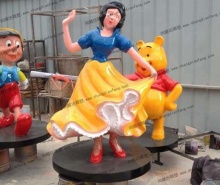 【动画影视人物】白雪公主雕塑——广泛流行于世界各地的一个童话故事