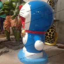 【动画影视人物】哆啦a梦主题故事主角叮当猫雕塑,唤醒了内心**深处的