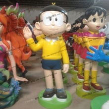 【动画影视人物】《哆啦a梦》中的第二主角大雄雕塑-动画影视人物