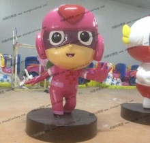 【动画影视】《开心宝贝》中的女主角甜心超人雕塑-动画影视人物