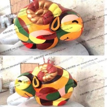 【公共休闲】商场广场卡通彩绘小绵羊小型玻璃钢创意摆件-公共.休闲