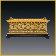 50cm九龙壁_北京汉艺煌景泰蓝工艺品有限公司