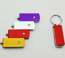 炫彩金属旋转u盘定制-广州旭雅u盘厂www.gzupc.com