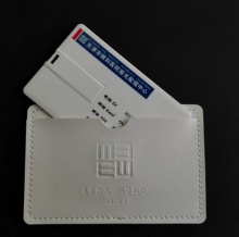 卡片式u盘皮套包装定制_订做_定制 - 中国u盘**品牌-旭雅礼品u盘厂x