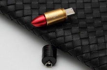 金属优盘 口红u盘 定制logo-旭雅u盘厂