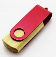 创意竹子旋转u盘-广州旭雅u盘厂www.gzupc.com