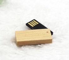 木质黑胶体旋转u盘-广州旭雅u盘厂www.gzupc.com